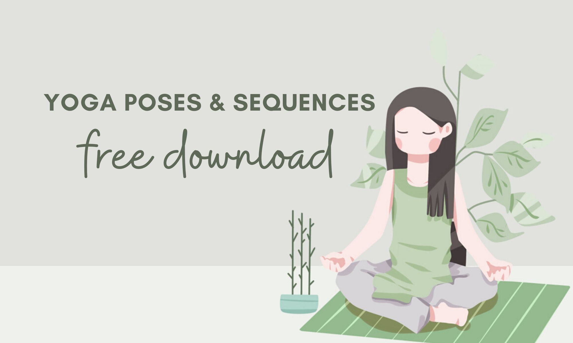 ArtStation - Yoga Watercolor Clipart, Meditation Illustration, Zen, Yoga  Poses for Digital Download | Artworks